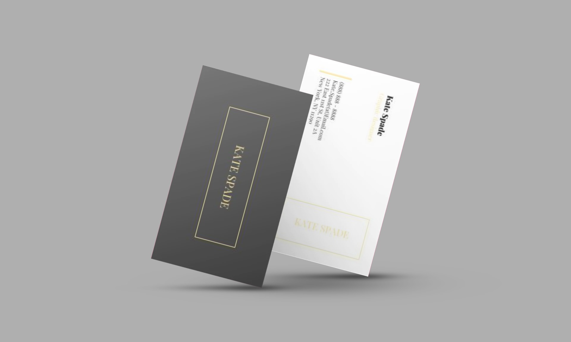 Kate Spade Business Card Template For Google Docs – Stand Intended For Card Stand Template