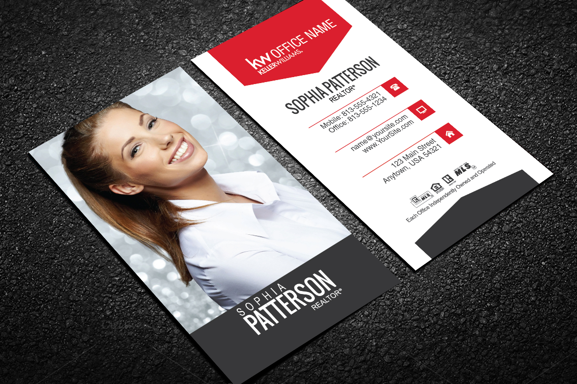 Keller Williams Business Card Templates | Free Shipping For Keller Williams Business Card Templates