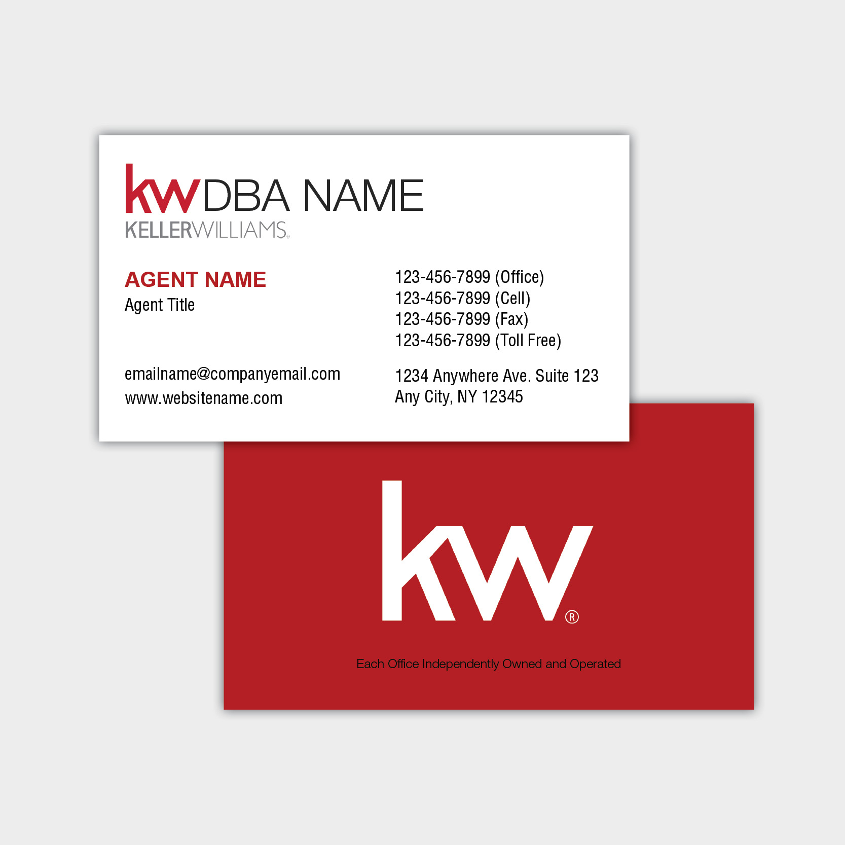 Keller Williams Business Cards Pertaining To Keller Williams Business Card Templates
