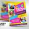 Kids Summer Camp Flyer Poster Template Within Summer Camp Brochure Template Free Download