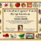 Kindergarten Graduation Certificate | Of 1 Certificate Pre With Regard To Hayes Certificate Templates