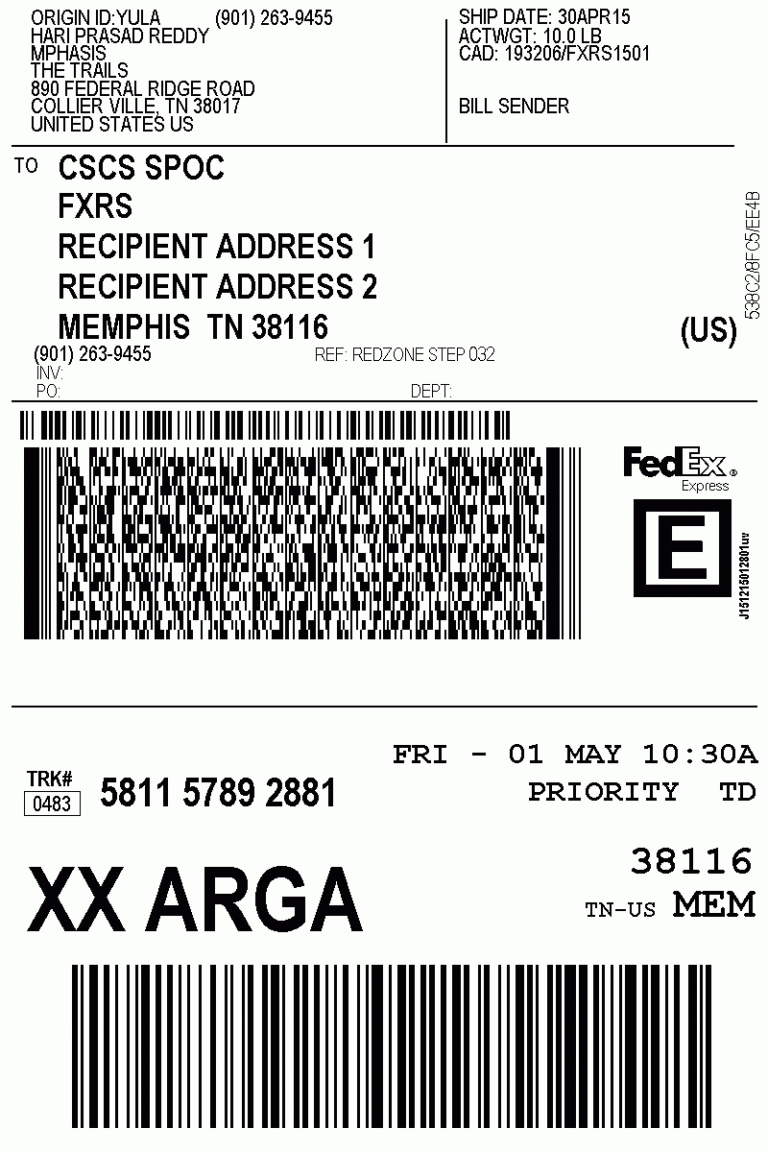 fedex-printable-label