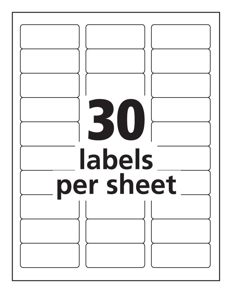 Label Templates 30 Per Sheet – Corto.foreversammi With Regard To Labels 8 Per Sheet Template Word
