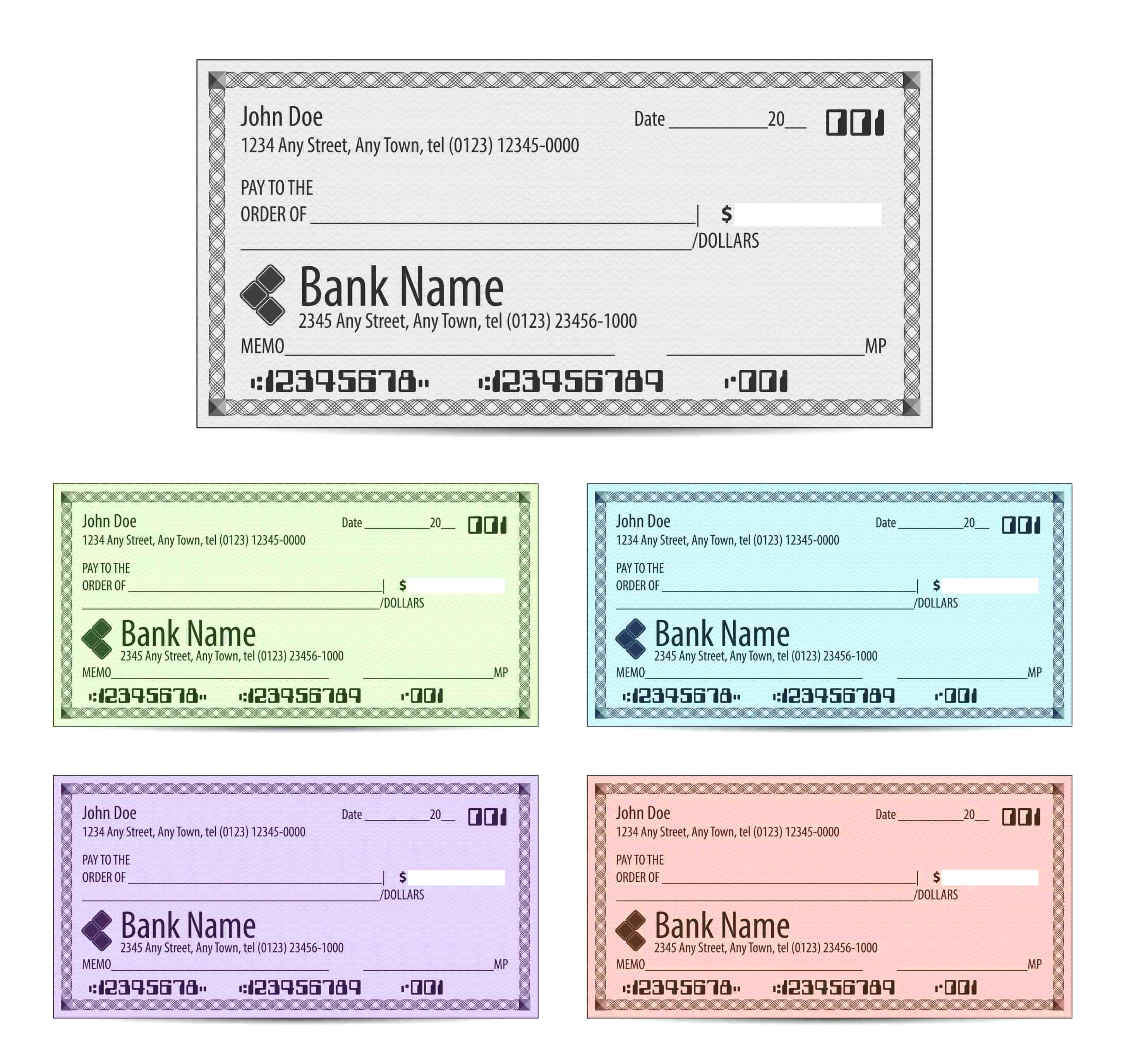 Large Blank Cheque Template – Atlantaauctionco Intended For Large Blank Cheque Template