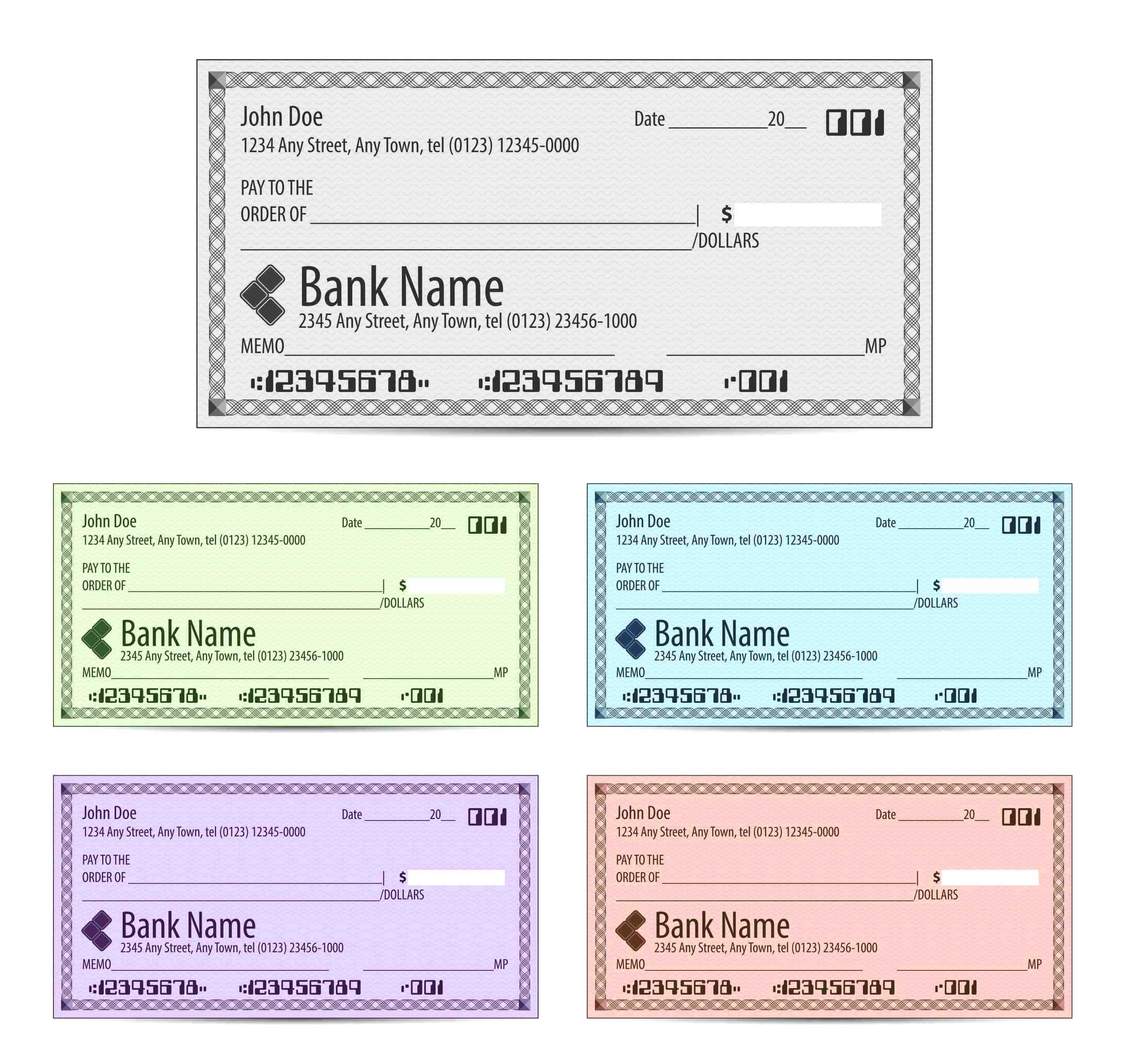 Large Blank Cheque Template – Atlantaauctionco Intended For Large Blank Cheque Template