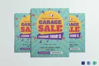 Large Garage Sale Flyer Template with Garage Sale Flyer Template Word