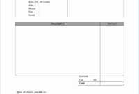 Latest Invoice Template Word 2010 Which You Need To Make inside Invoice Template Word 2010