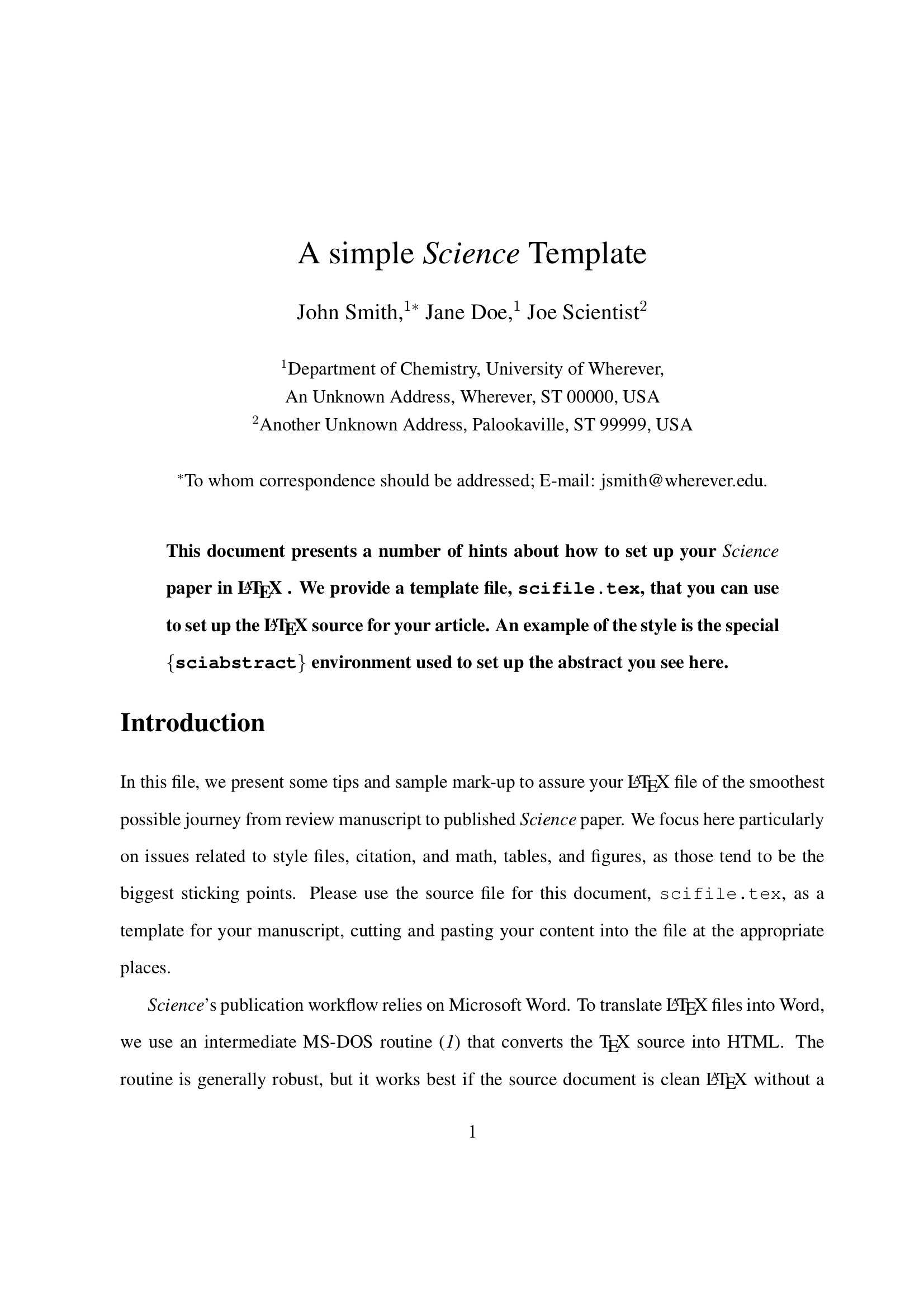 Latex Templates » Academic Journals Pertaining To Acs Word Template