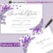 Lavender Save The Date Card Printable Template,save The Date Card,(131) Throughout Save The Date Cards Templates