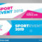 Layout Banner Template Design For Winter Sport Event 2019 Pertaining To Sports Banner Templates