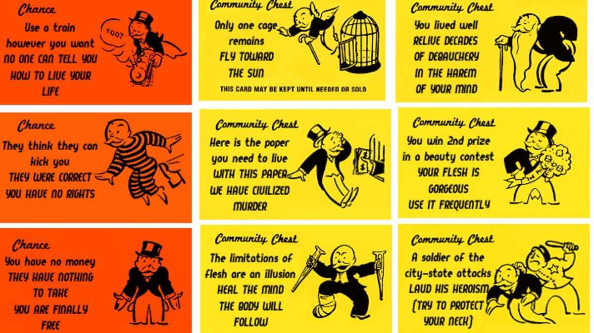 Let Madness Into Monopoly With Alternate Chance And Regarding Monopoly Chance Cards Template