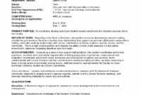 Letter Interest Resume Inspirational Internal Job Posting with regard to Internal Job Posting Template Word