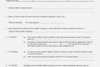 Llc Annual Report Template - Templates #94889 | Resume Examples inside Llc Annual Report Template