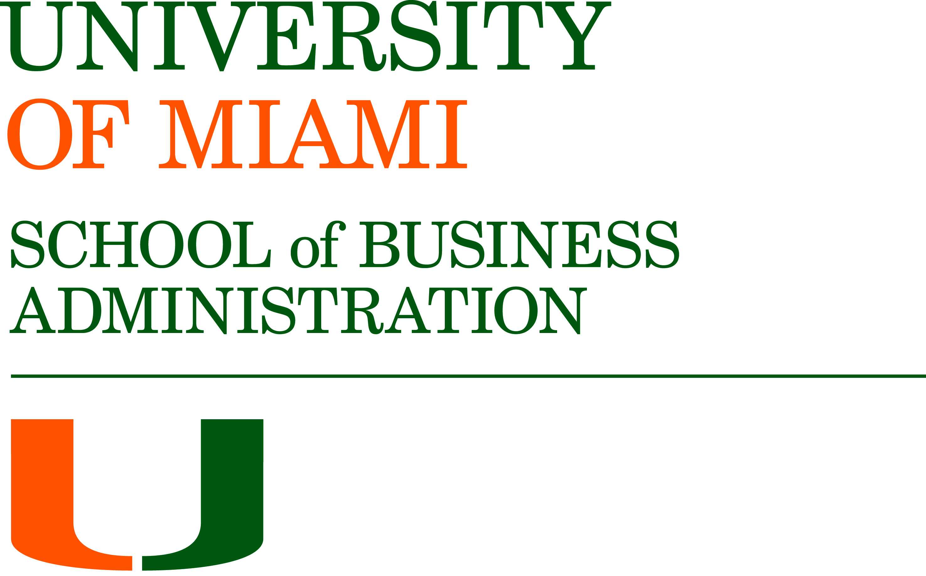 Logos And Templates : University Of Miami School Of Business Within University Of Miami Powerpoint Template