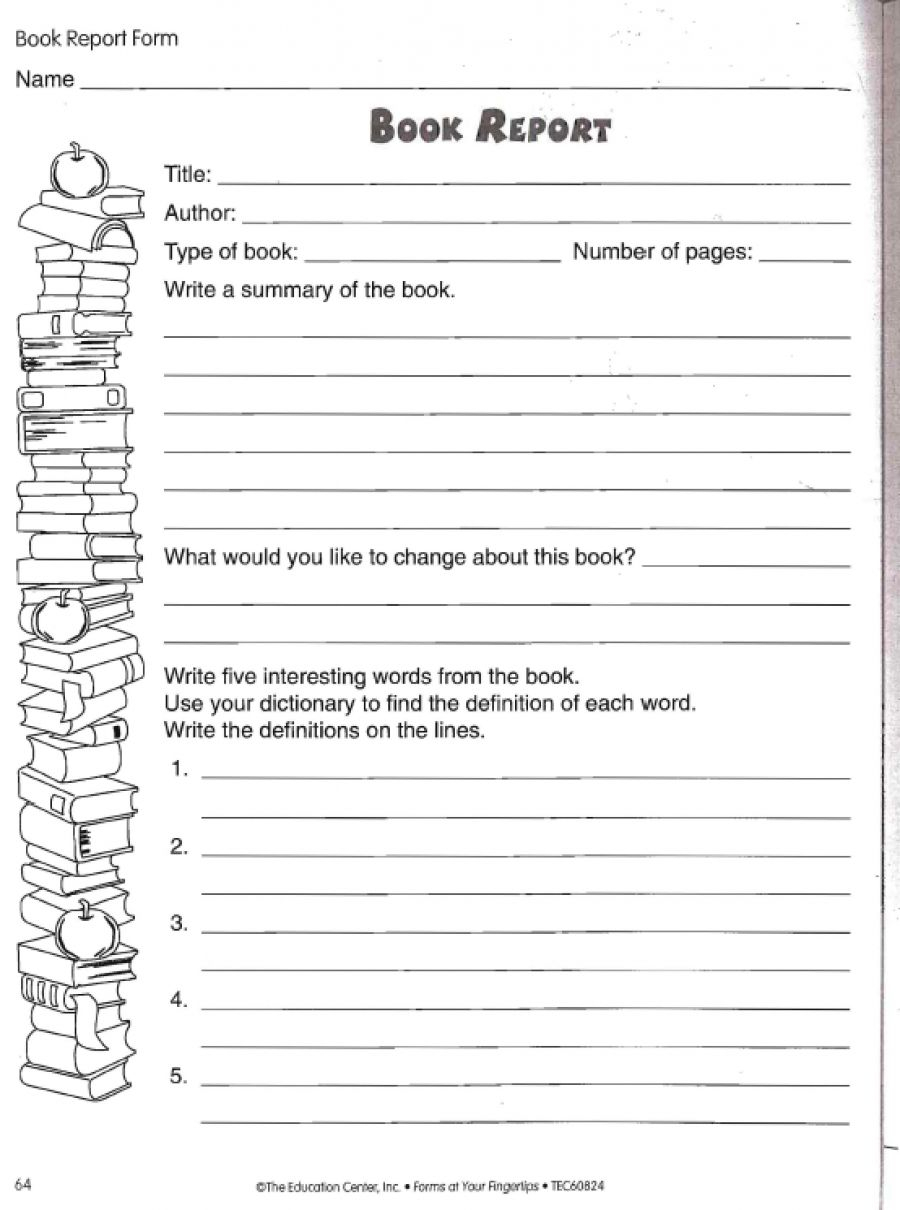 Love To Teach | Book Report Worksheet | Teacher, Student With Regard To Science Report Template Ks2