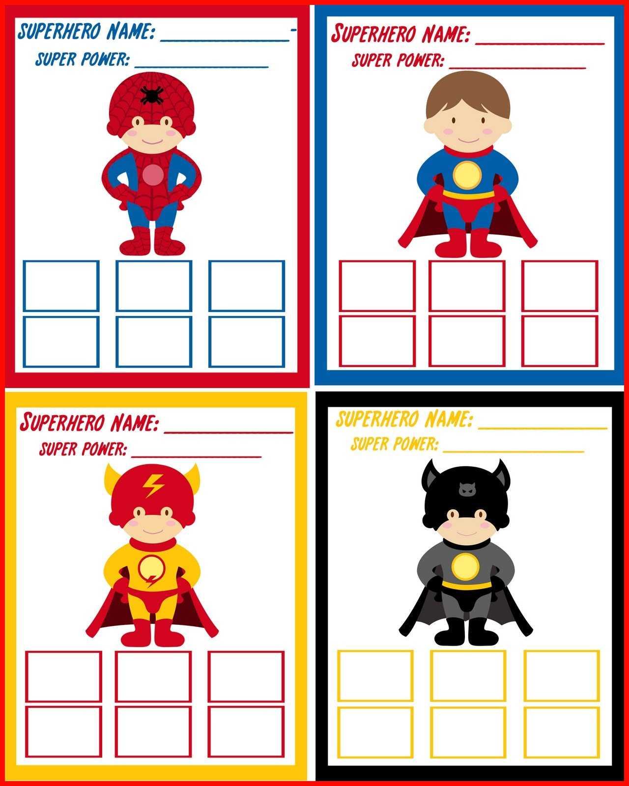 Lovely Superhero Birthday Invitations Templates Free Gallery In Superhero Birthday Card Template