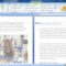 Make A Booklet From Scratch In Word 2007 Throughout Booklet Template Microsoft Word 2007