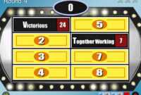 Make Your Own Family Feud Game With These Free Templates with Family Feud Game Template Powerpoint Free