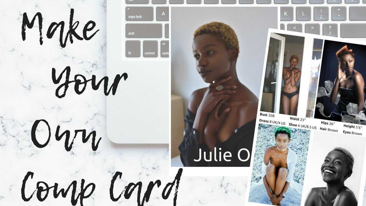 Make Your Own Model Comp Card ◊ Frameambition Intended For Zed Card Template Free