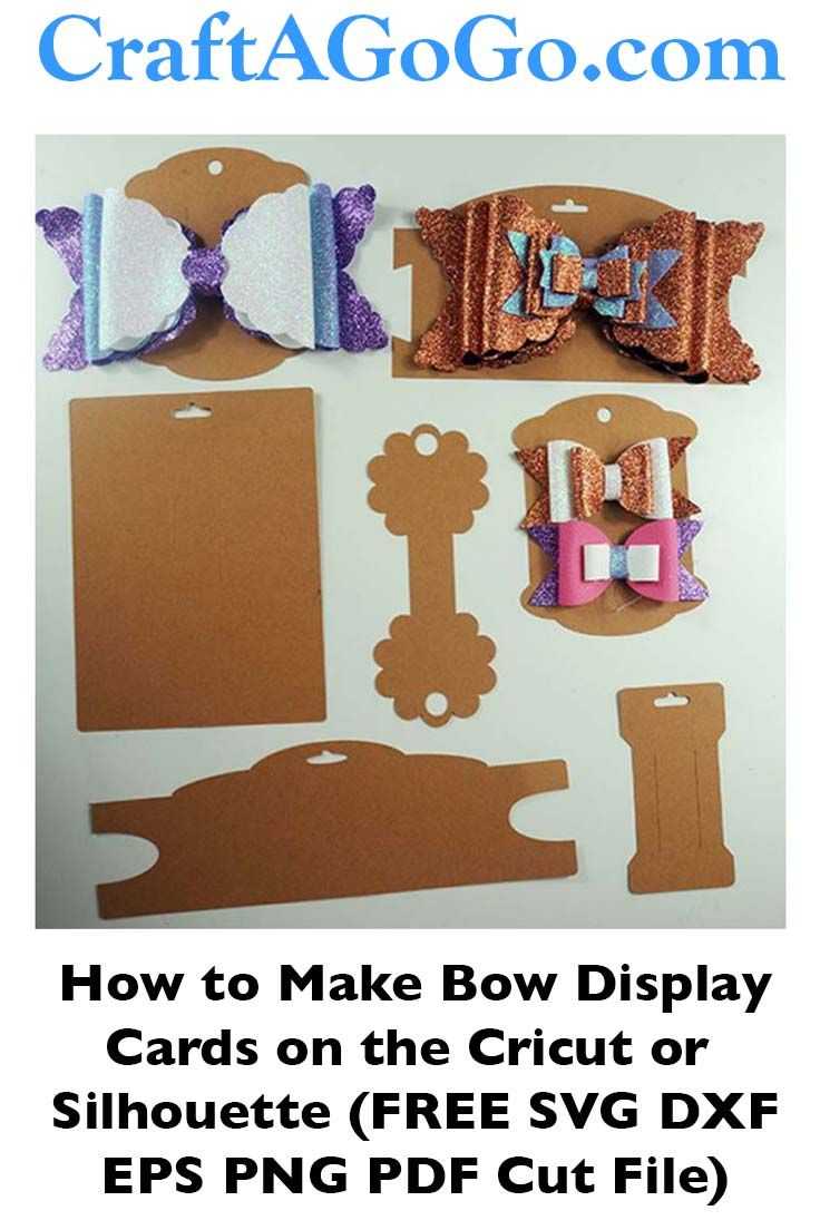 Making Bow And Headband Display Cards On The Cricut – Svg In Headband Card Template