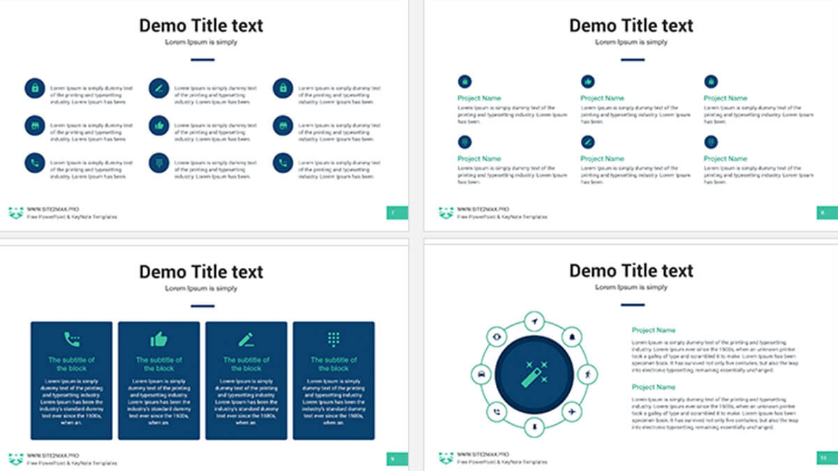 Marketing Plan Free Powerpoint Template – Powerpointify Intended For Strategy Document Template Powerpoint