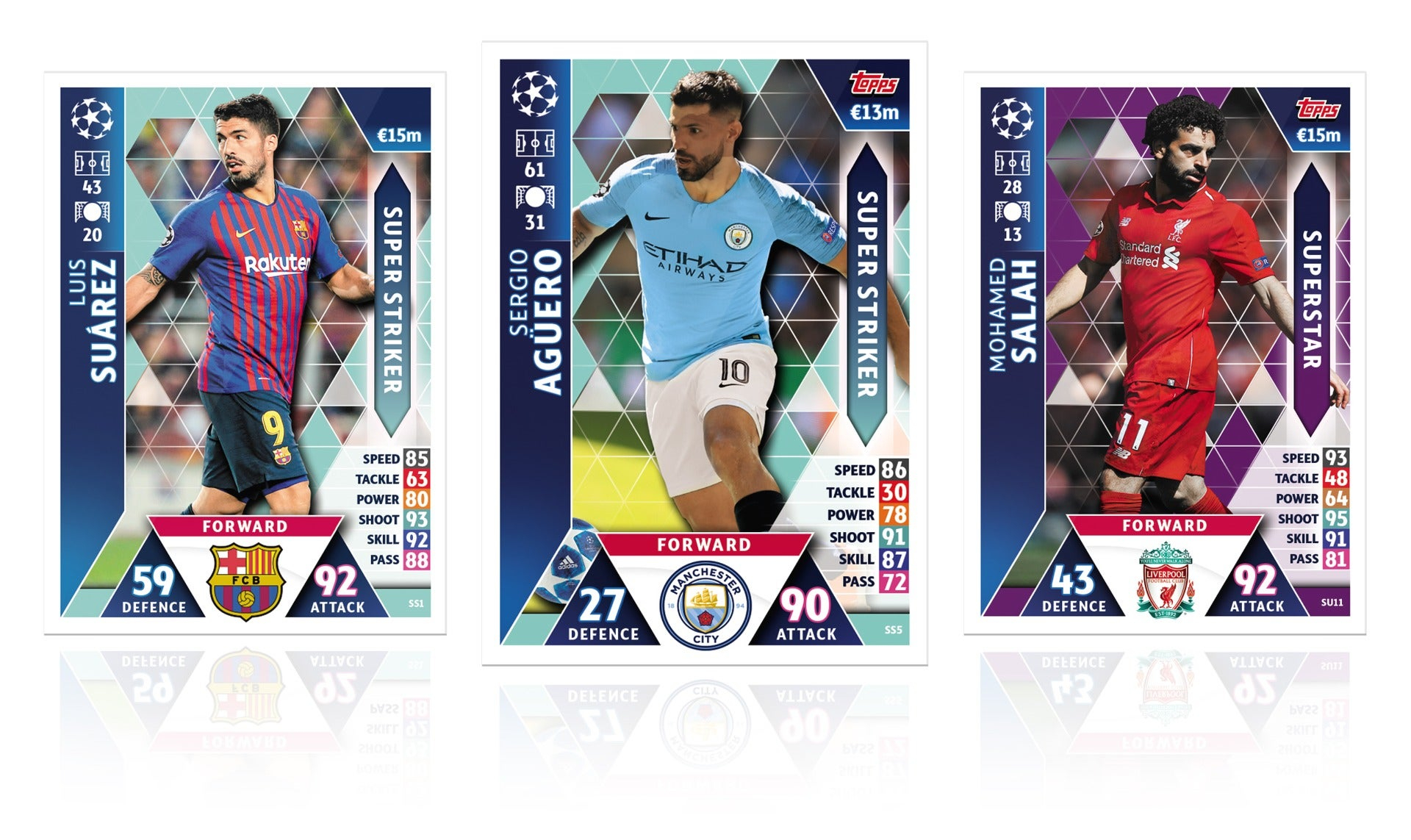 Match Attax For Soccer Trading Card Template
