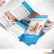 Medical Care And Hospital Trifold Brochure Template Free Psd Inside 3 Fold Brochure Template Free Download