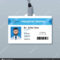 Medical Id Card Template | Doctor Id Card Template. Medical Intended For Personal Identification Card Template