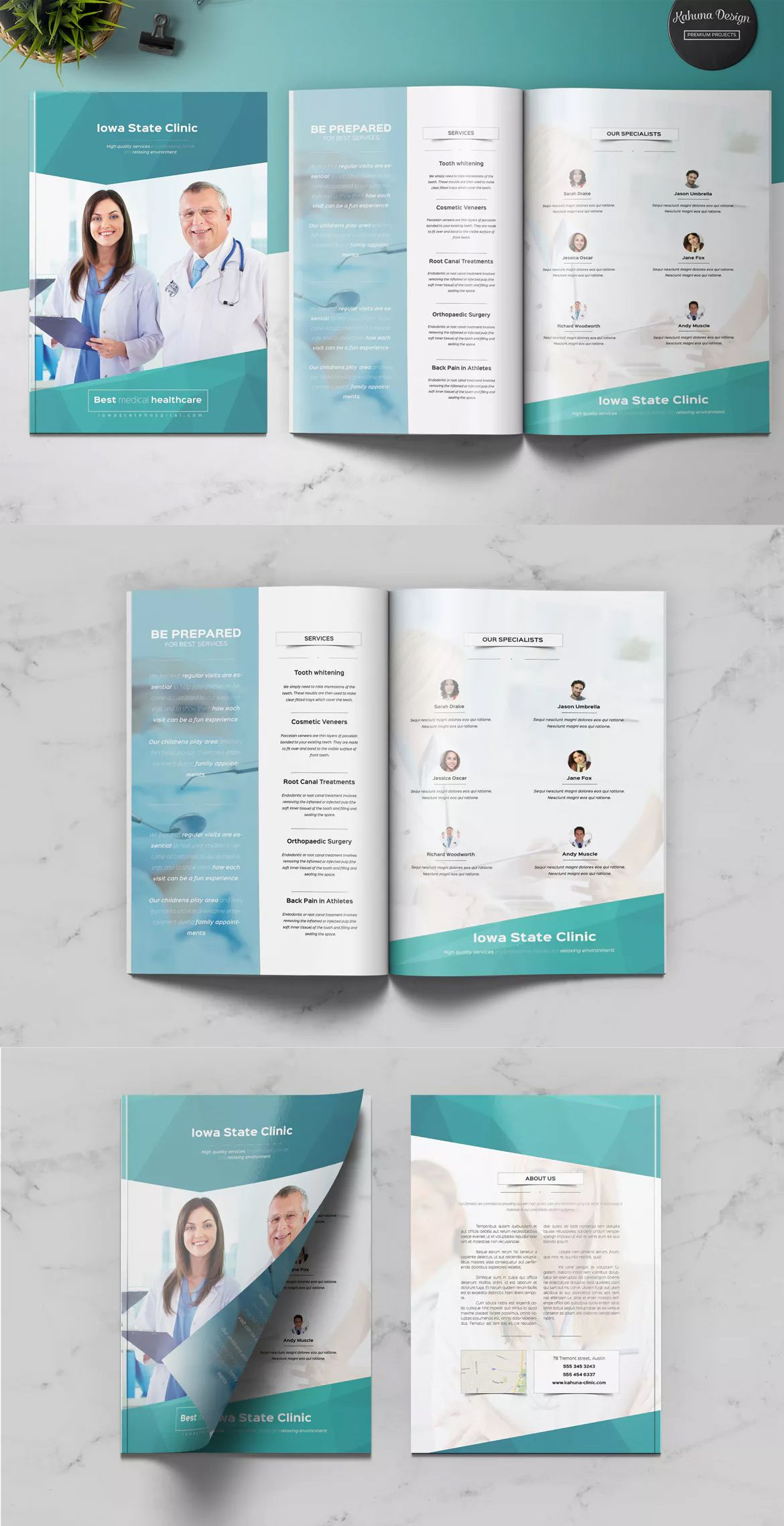 Medical Multipurpose Brochure Template Indesign Indd – A4 + With Brochure Template Indesign Free Download