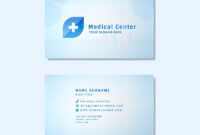 Medical Professional Business Card Design Mockup | Free pertaining to Medical Business Cards Templates Free