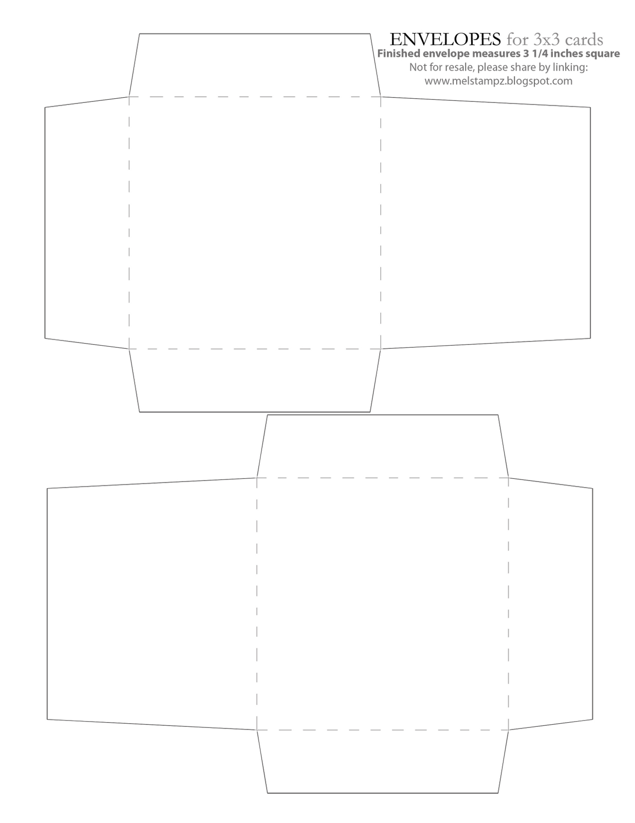 Mel Stampz: Over 100 Envelope Templates And Tutorials For Envelope Templates For Card Making
