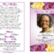 Memorial Service Programs Sample | Choose From A Variety Of Inside Memorial Card Template Word