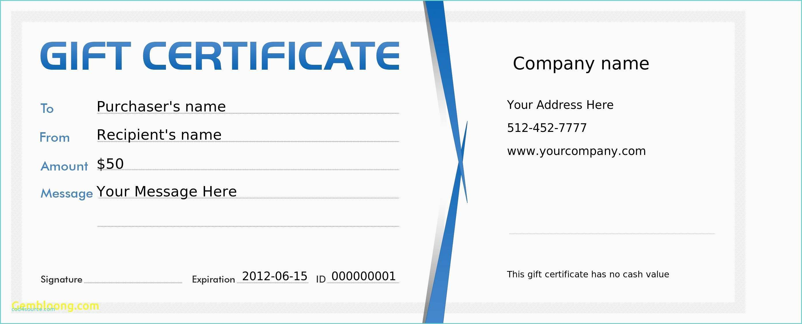Microsoft Publisher Gift Certificate Template – Teplates For For Gift Certificate Template Publisher