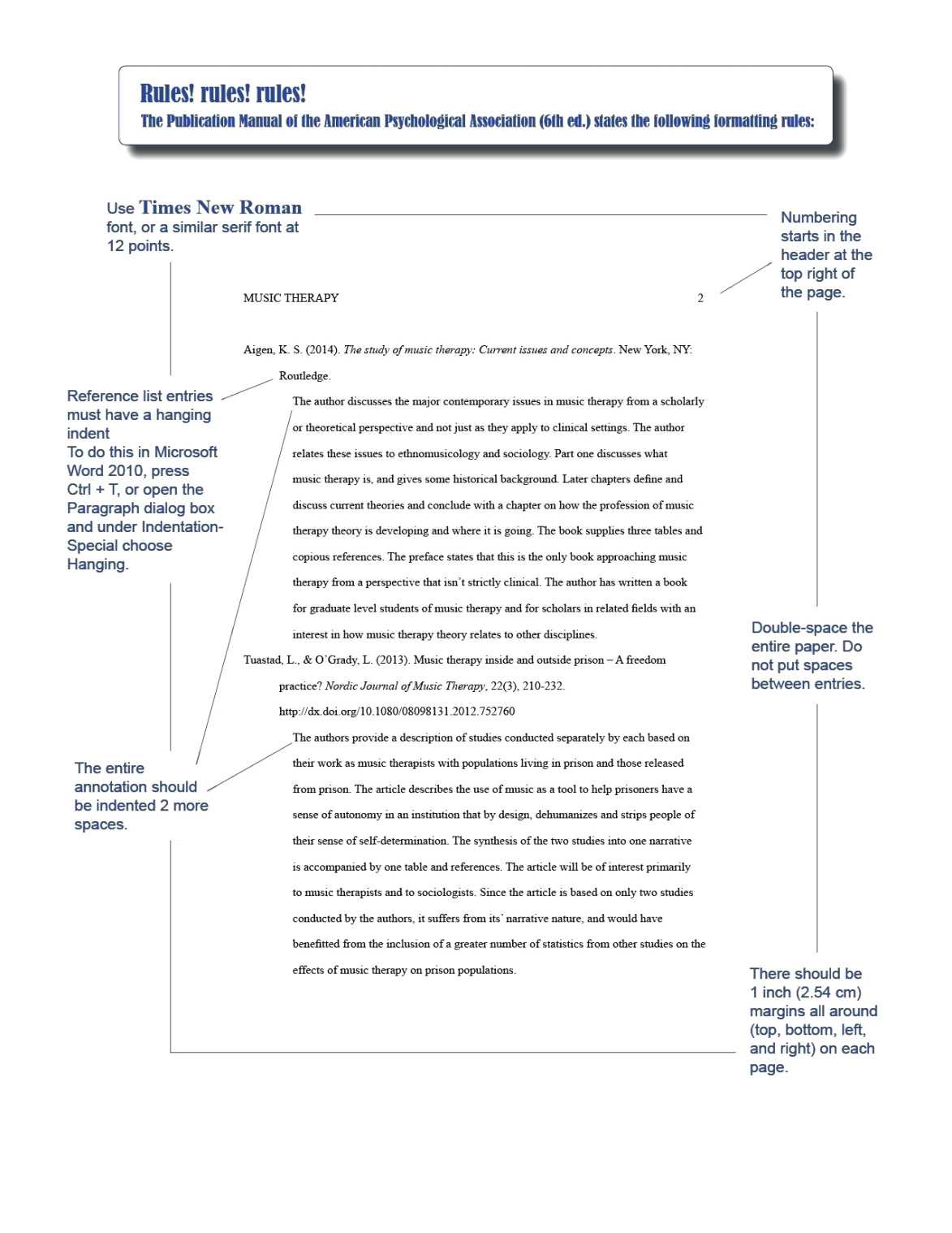 Microsoft Word Apa 6Th Edition Template (Microsoft Word Apa In Word Apa Template 6Th Edition