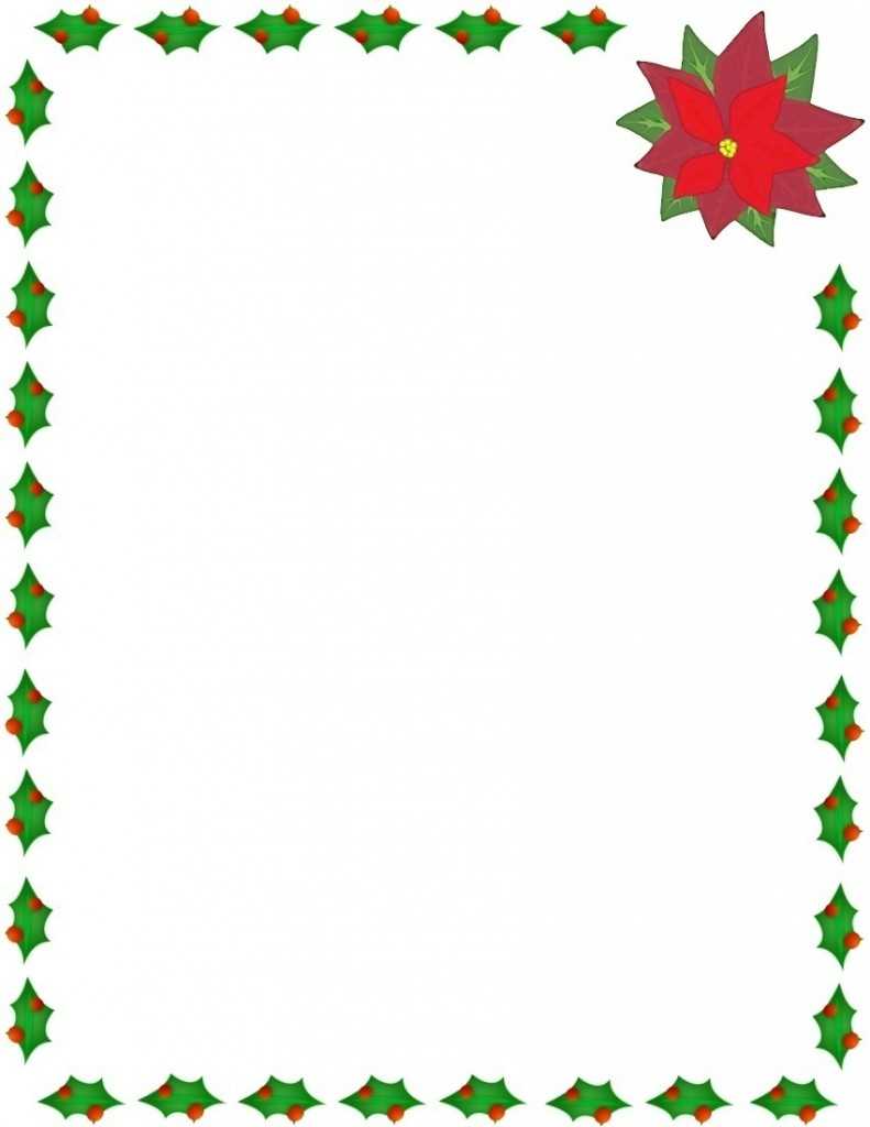 Microsoft Word Christmas Borders | Free Download Best Within Christmas Border Word Template