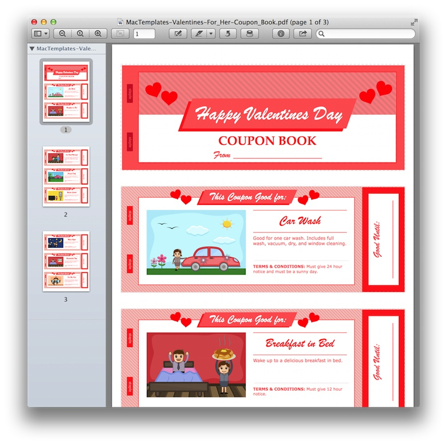 Microsoft Word Coupon Book Template In Coupon Book Template Word