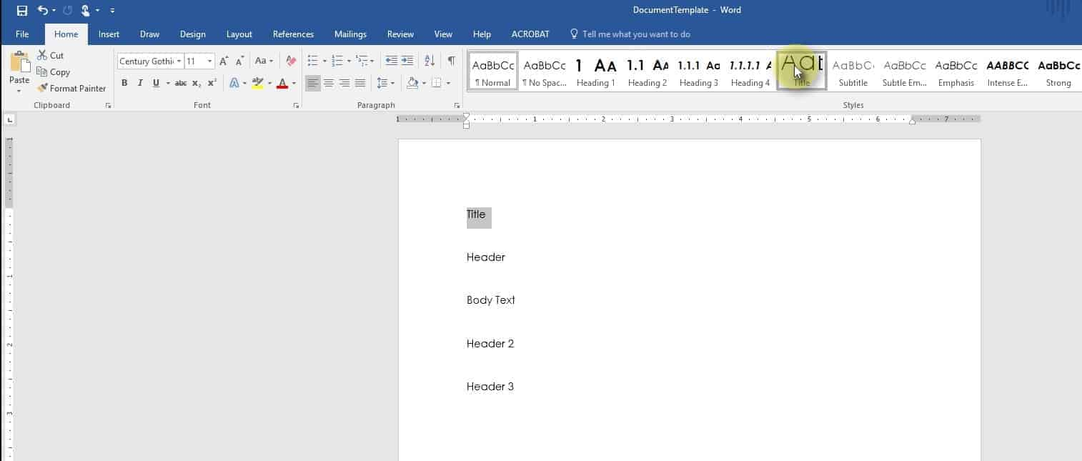 Microsoft Word Styles Themes And Templates With Regard To Header Templates For Word