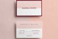 Minimalist Business Card, Modern Business Cards, Business pertaining to Template For Calling Card