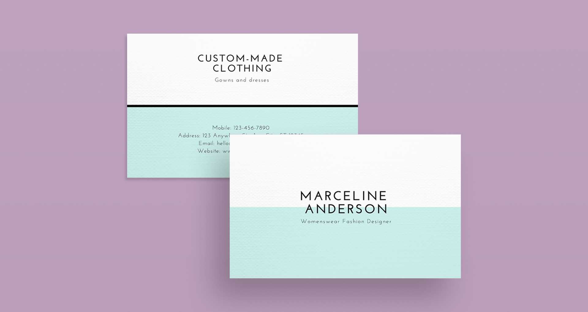 Minimalist Design: 25 Beautiful Examples & Practical Tips Within Bio Card Template