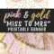 Miss To Mrs Banner – Free Printable | Bridal Shower Banner In Free Bridal Shower Banner Template