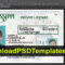 Mississippi Drivers License Template Psd Regarding Blank Drivers License Template