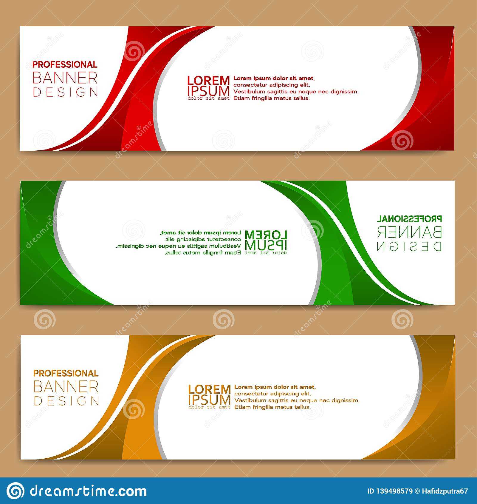 Modern Banner Template, Minimalist Banner Web Template In Tie Banner Template