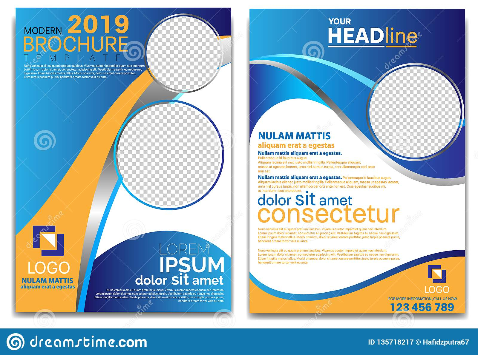 Modern Brochure Template 2019 And Professional Brochure With Regard To Professional Brochure Design Templates