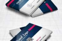 Modern Business Card Design Template Free Psd | Business within Professional Business Card Templates Free Download