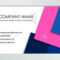 Modern Business Card Template. Business Cards With Company Logo Pertaining To Call Card Templates