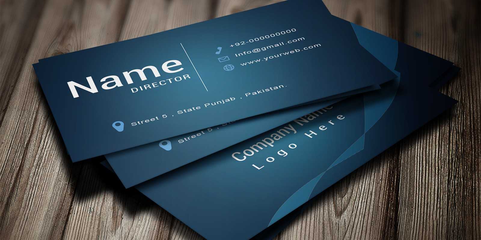 Modern Business Card Template With Regard To Buisness Card Template