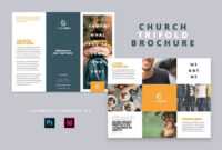 Modern Church Trifold Brochure - Brochures | Design: Graphic intended for Welcome Brochure Template