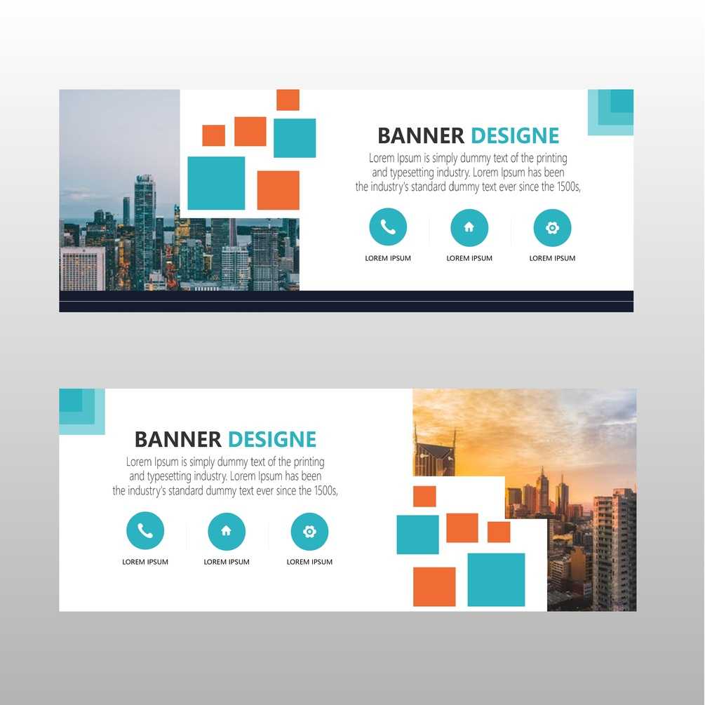 Modern Web Banner Template Free Download Inside Website Banner Templates Free Download