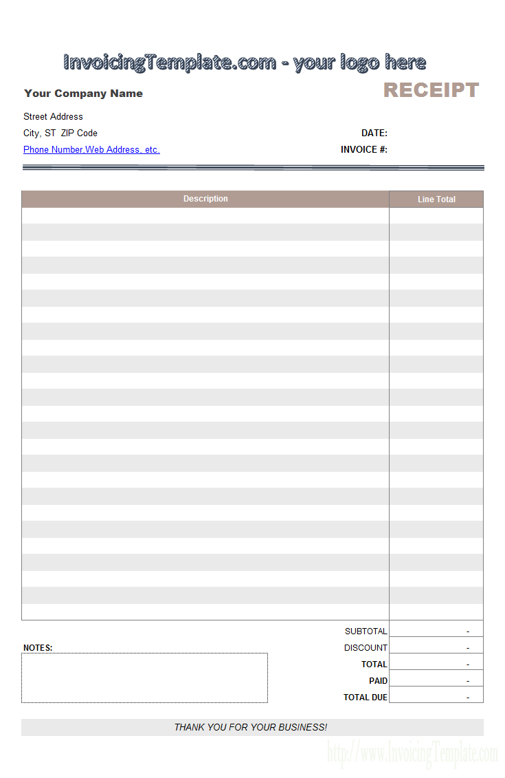 Money Receipt Template Inside Blank Money Order Template