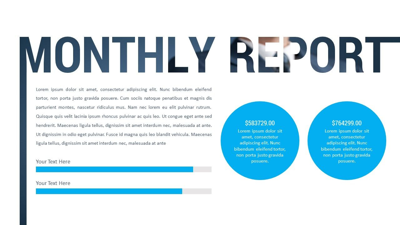 Monthly Report Powerpoint Presentation Our Top Rated Pertaining To Monthly Report Template Ppt